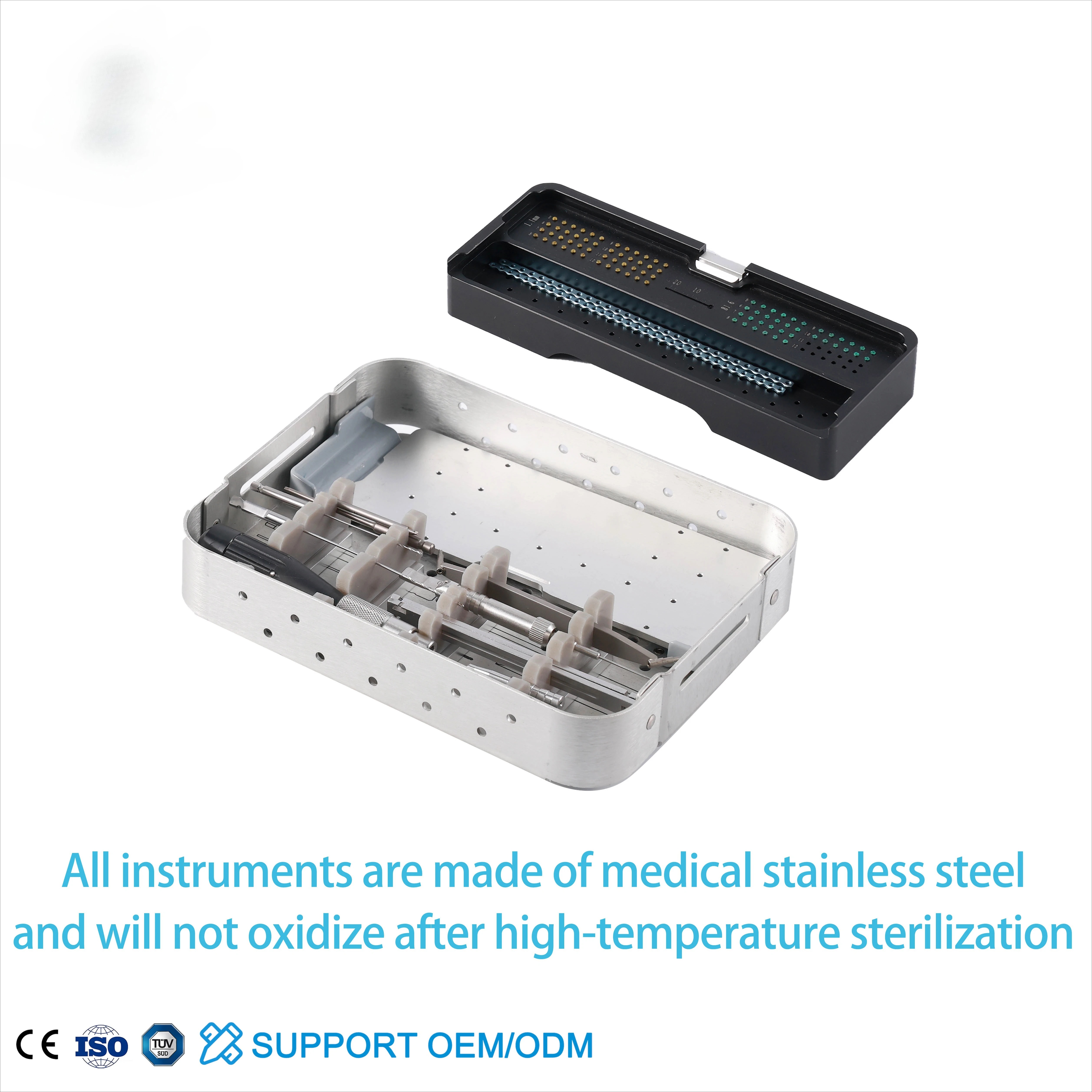 High Quality Mini Orthopedic Surgical Veterinary Instrument Kit 1.6 mm Locking Plate Instrument Set
High Quality Mini Orthopedic Surgical Veterinary Instrument Kit 1.6 mm Locking Plate Instrument Set