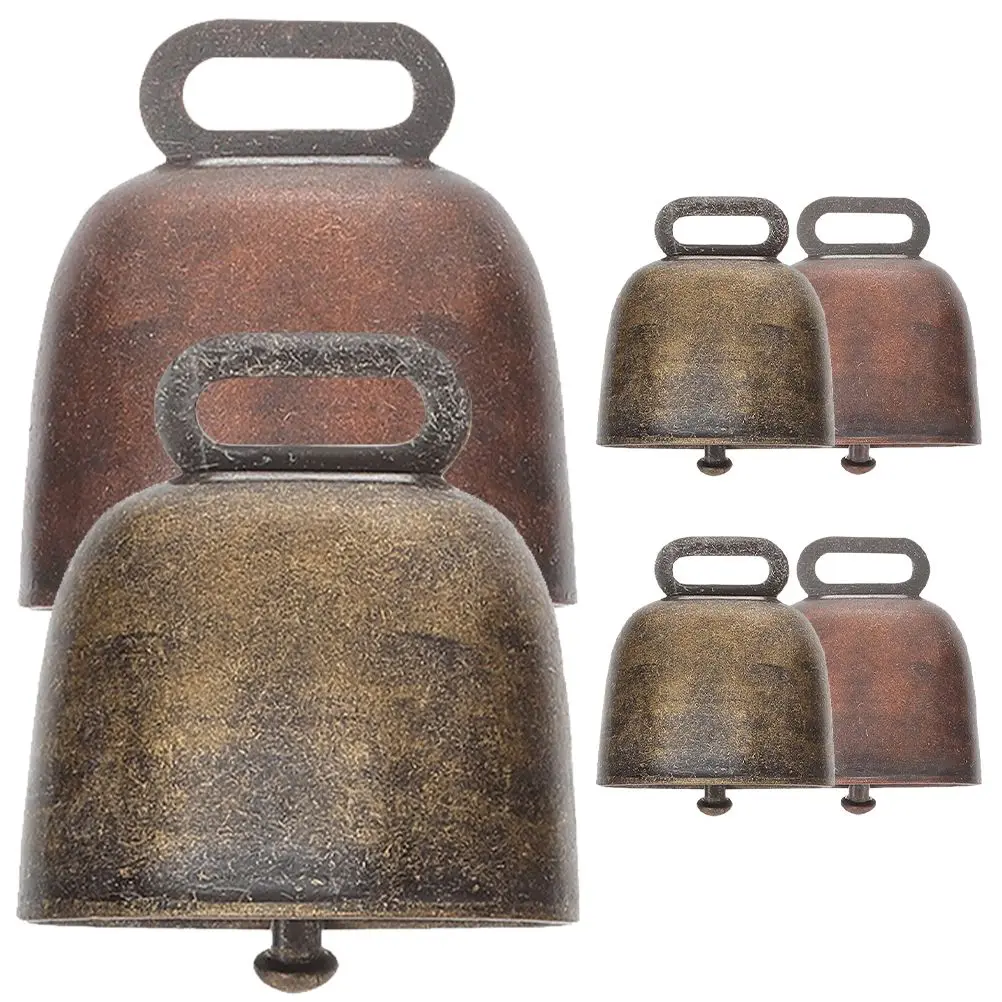 6pcs Cowbell Jewelry Accessories Vintage Copper Bells Large Size Smooth Surface Bright Color DIY Crafts Animal Anti-Lost Device
6pcs Cowbell Jewelry Accessories Vintage Copper Bells Large Size Smooth Surface Bright Color DIY Crafts Animal Anti-Lost Device