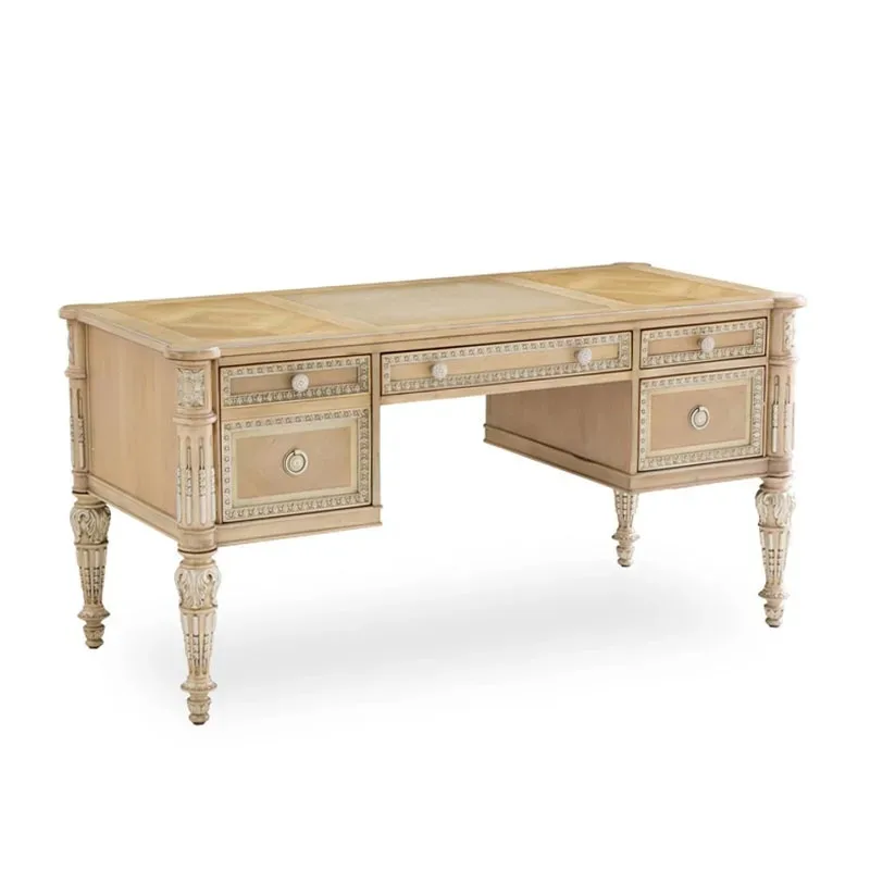 Neo-classical , European computer , desk, writing desk, chair combination furniture
Neo-classical , European computer , desk, writing desk, chair combination furniture