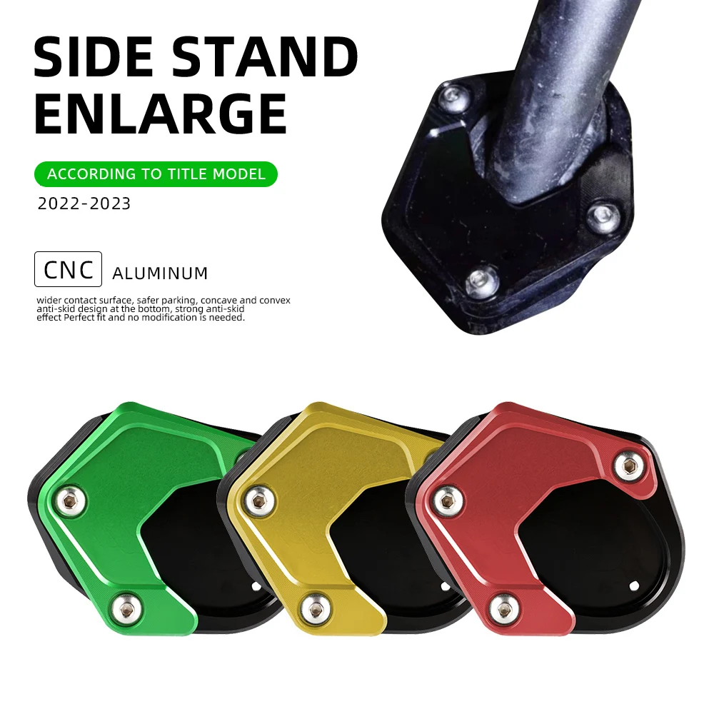 For Kawasaki Z400 Ninja400 Versys 650 KLX250 ZH2 KLX125 KLX230 Motorcycle Side Stand Enlarger Kickstand Enlarge Plate Pad Base
For Kawasaki Z400 Ninja400 Versys 650 KLX250 ZH2 KLX125 KLX230 Motorcycle Side Stand Enlarger Kickstand Enlarge Plate Pad Base
