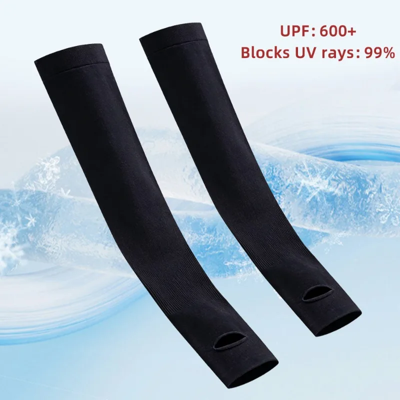 All Purpose Ice Silk Arm Sleeves With Thumb Hole Cool Anti-UV Breathable Sun Protection Covers
All Purpose Ice Silk Arm Sleeves With Thumb Hole Cool Anti-UV Breathable Sun Protection Covers