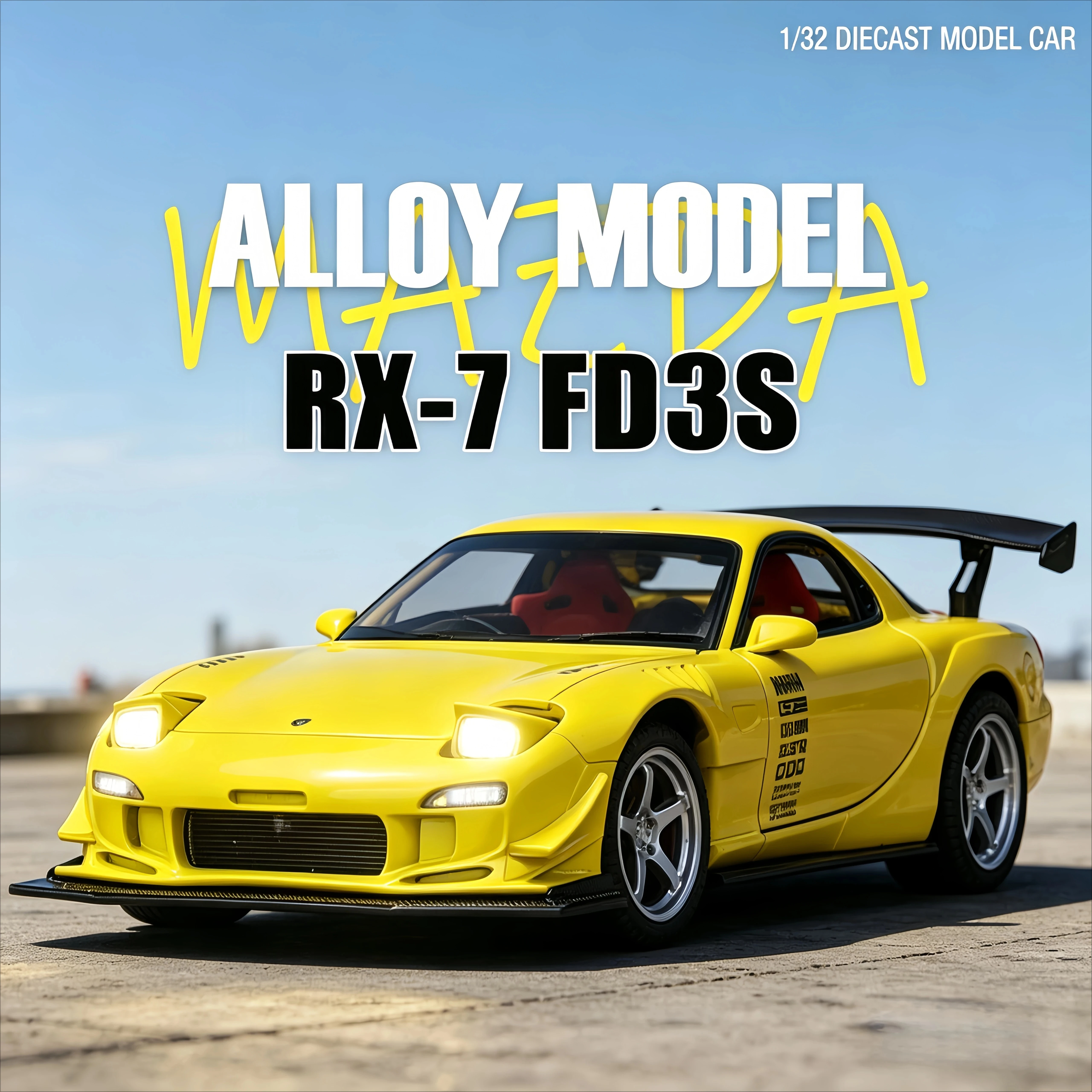 1:32 RX7 Sports Car Alloy Sports Car Model Diecast Metal Track Racing Car Vehicles Model Gift
1:32 RX7 Sports Car Alloy Sports Car Model Diecast Metal Track Racing Car Vehicles Model Gift