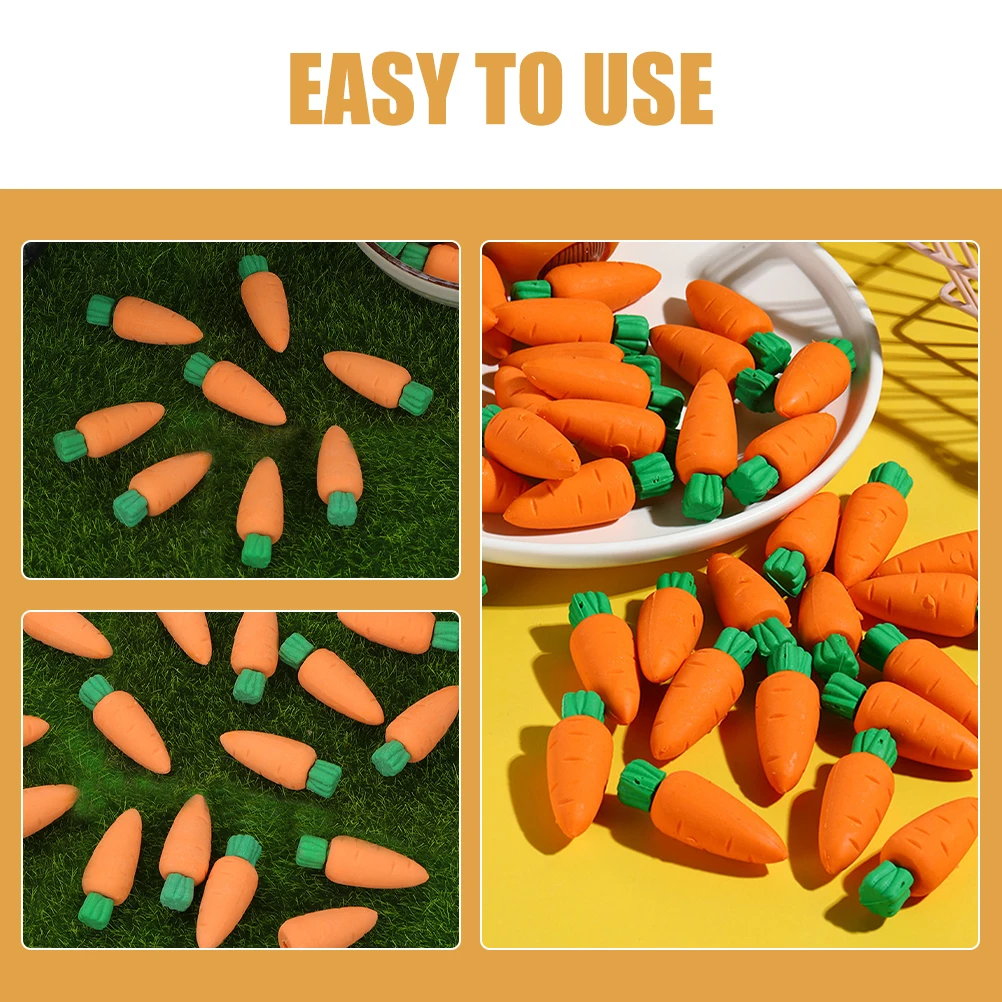 50 Pcs Carrot Shaped Erasers Cute Cartoon Stationery Safe TPR Bulk Fun Novelty Pencil Kids Students Learning Easter
50 Pcs Carrot Shaped Erasers Cute Cartoon Stationery Safe TPR Bulk Fun Novelty Pencil Kids Students Learning Easter