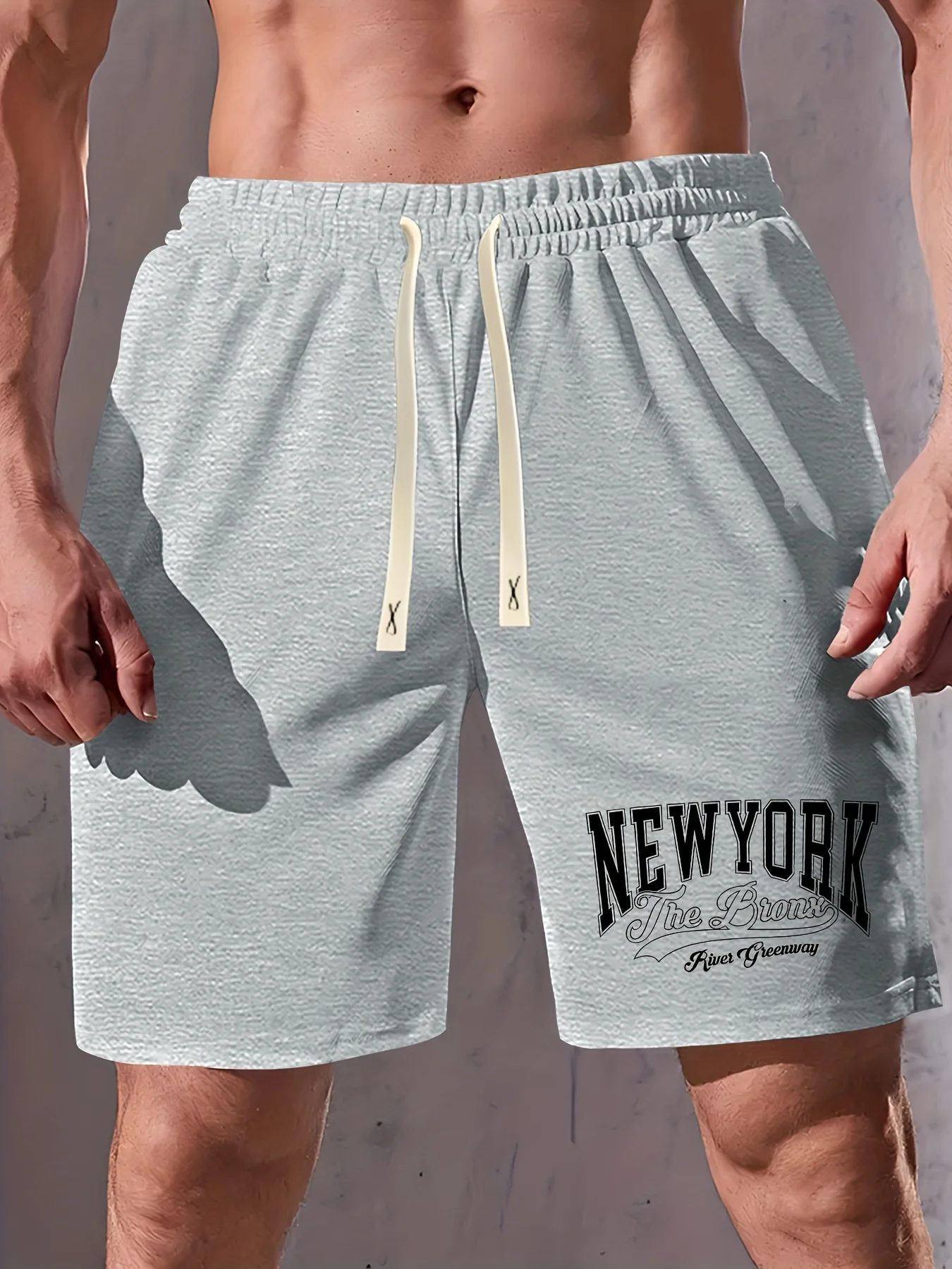 Men's Summer Fashion Letter Print Casual Shorts Loose Fit Elastic Waistband with Drawstring Suitable for Everyday Wear
Men's Summer Fashion Letter Print Casual Shorts Loose Fit Elastic Waistband with Drawstring Suitable for Everyday Wear