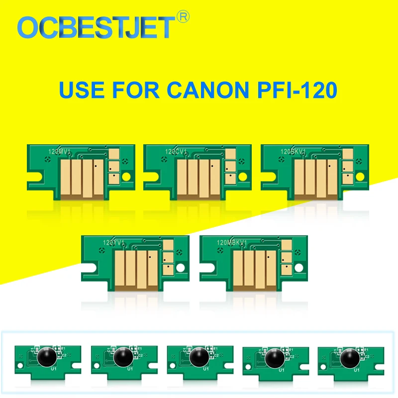 New Canon PFI-120 Chip For Canon PFI-120 Ink Cartridge Chip For Canon TM-200 TM200 TM-205 TM-300 TM-305 TM300 TM305 Printer
New Canon PFI-120 Chip For Canon PFI-120 Ink Cartridge Chip For Canon TM-200 TM200 TM-205 TM-300 TM-305 TM300 TM305 Printer