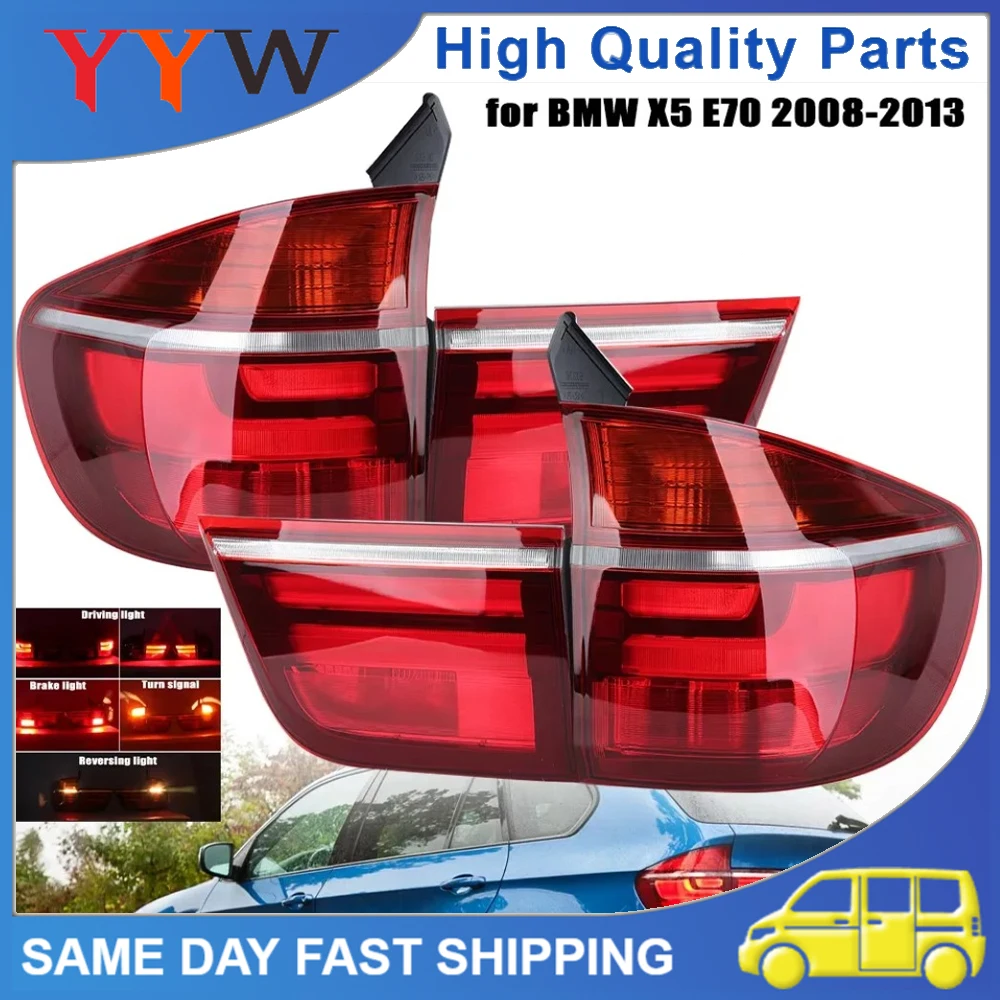 1 Pair Quality Car Taillight light Upgraded Right Left LED Turn Signal Brake light For X5 BMW E70 2008-2013 Car Tail Light Set
1 Pair Quality Car Taillight light Upgraded Right Left LED Turn Signal Brake light For X5 BMW E70 2008-2013 Car Tail Light Set
