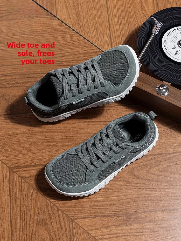 HOBIBEAR Comfortable Men's Wide Foot Shoes Soft Bottom Anti-slip Breathable Mesh Casual Shoes Summer Fashion Leisure Footwear
HOBIBEAR Comfortable Men's Wide Foot Shoes Soft Bottom Anti-slip Breathable Mesh Casual Shoes Summer Fashion Leisure Footwear
