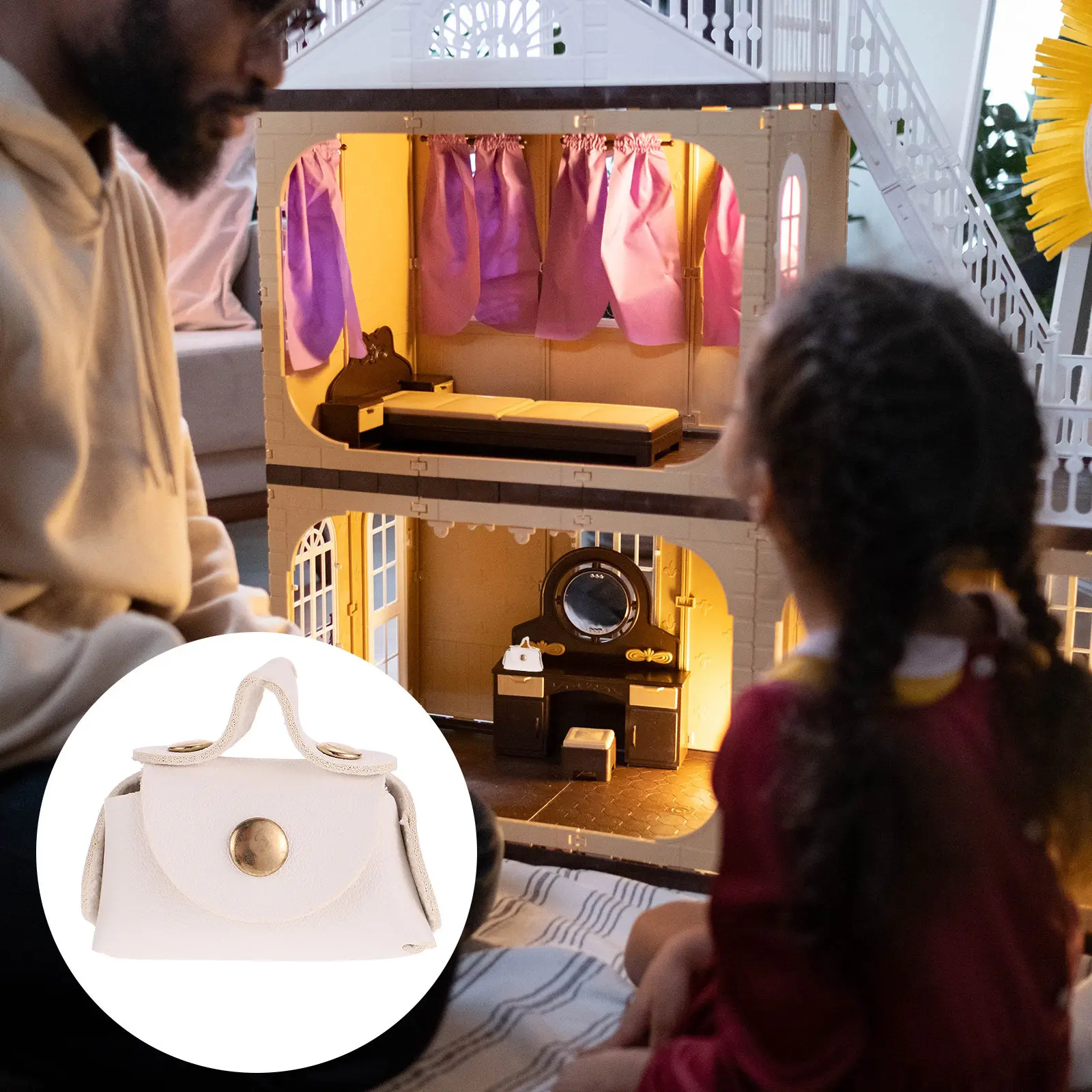 Miniature Toddler Purse Portable Openable Baby Girl Handbag Mini Bag Dollhouse Accessories for Girls Toddler Purse
Miniature Toddler Purse Portable Openable Baby Girl Handbag Mini Bag Dollhouse Accessories for Girls Toddler Purse