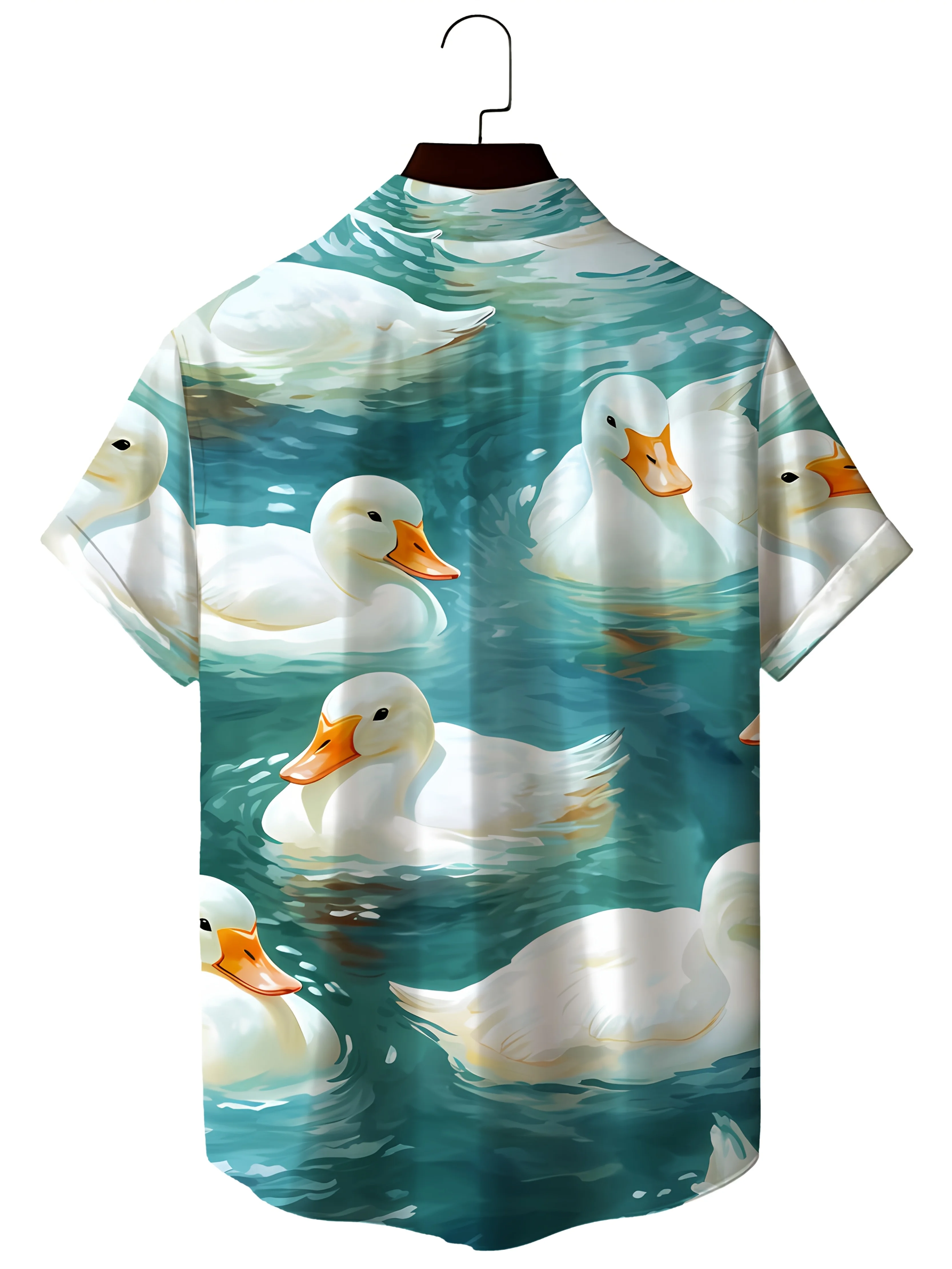 Men's Funny Duck Hawaiian Shirt Button Down Shirt Hawaiian Short Sleeve Vacation Beach Shirt
Men's Funny Duck Hawaiian Shirt Button Down Shirt Hawaiian Short Sleeve Vacation Beach Shirt