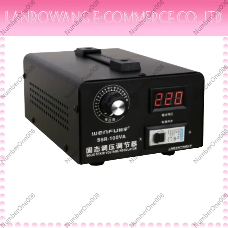 100A SSR-100VA Single Phase AC 220V Solid State Voltage Regulator Electronic Silicon Controlled Voltage Regulator
100A SSR-100VA Single Phase AC 220V Solid State Voltage Regulator Electronic Silicon Controlled Voltage Regulator