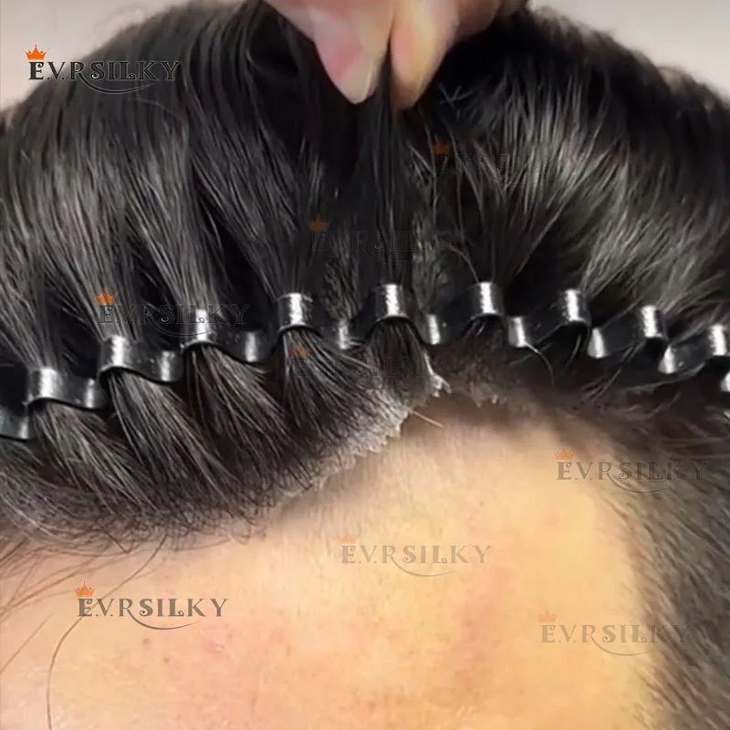 Invisible Ultra Thin 0.02mm Skin Natural Dark Blonde#17 Men Toupee Hairline 80%Density Black Gray 1B20 Human Hair System Vloop
Invisible Ultra Thin 0.02mm Skin Natural Dark Blonde#17 Men Toupee Hairline 80%Density Black Gray 1B20 Human Hair System Vloop