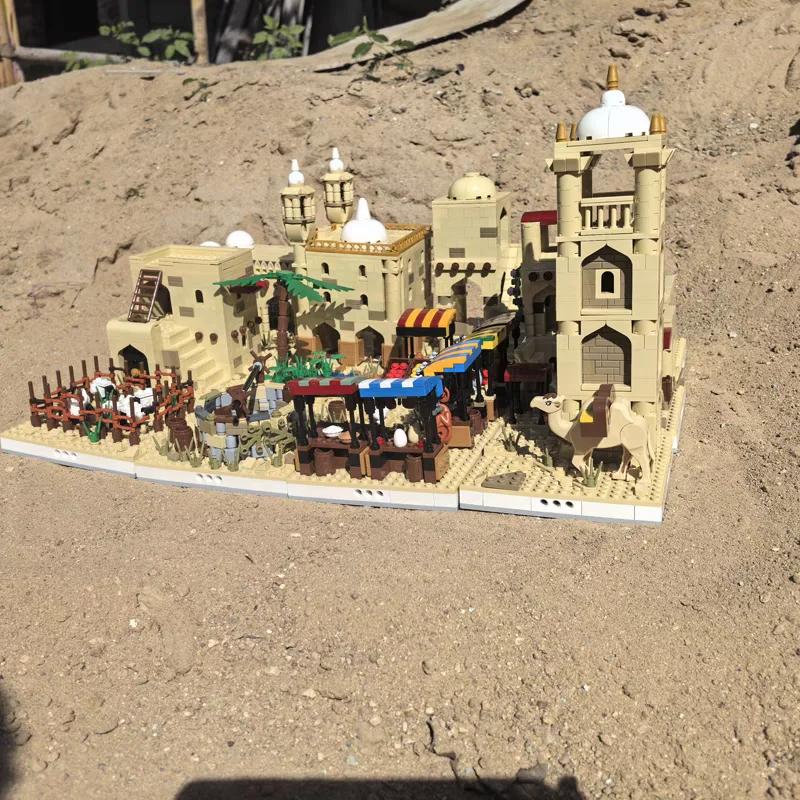 MOC Desert Village Desert City Planet Street View Архитектурная головоломка для мальчиков, набор игрушек
MOC Desert Village Desert City Planet Street View Архитектурная головоломка для мальчиков, набор игрушек