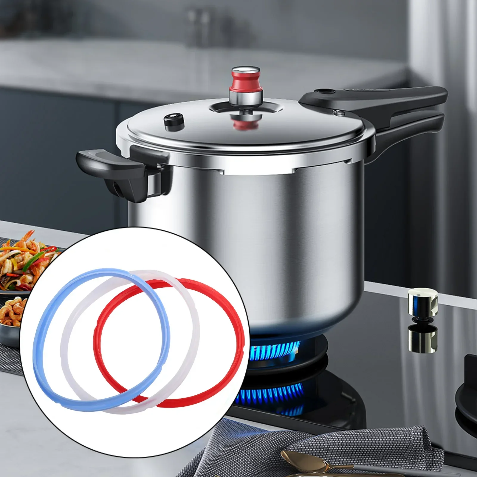 Blue InstaPot Replacement Airtight Gasket Compatibility With InstaPot Dishwasher Safe Easy Installation High Pressure Endurance
Blue InstaPot Replacement Airtight Gasket Compatibility With InstaPot Dishwasher Safe Easy Installation High Pressure Endurance
