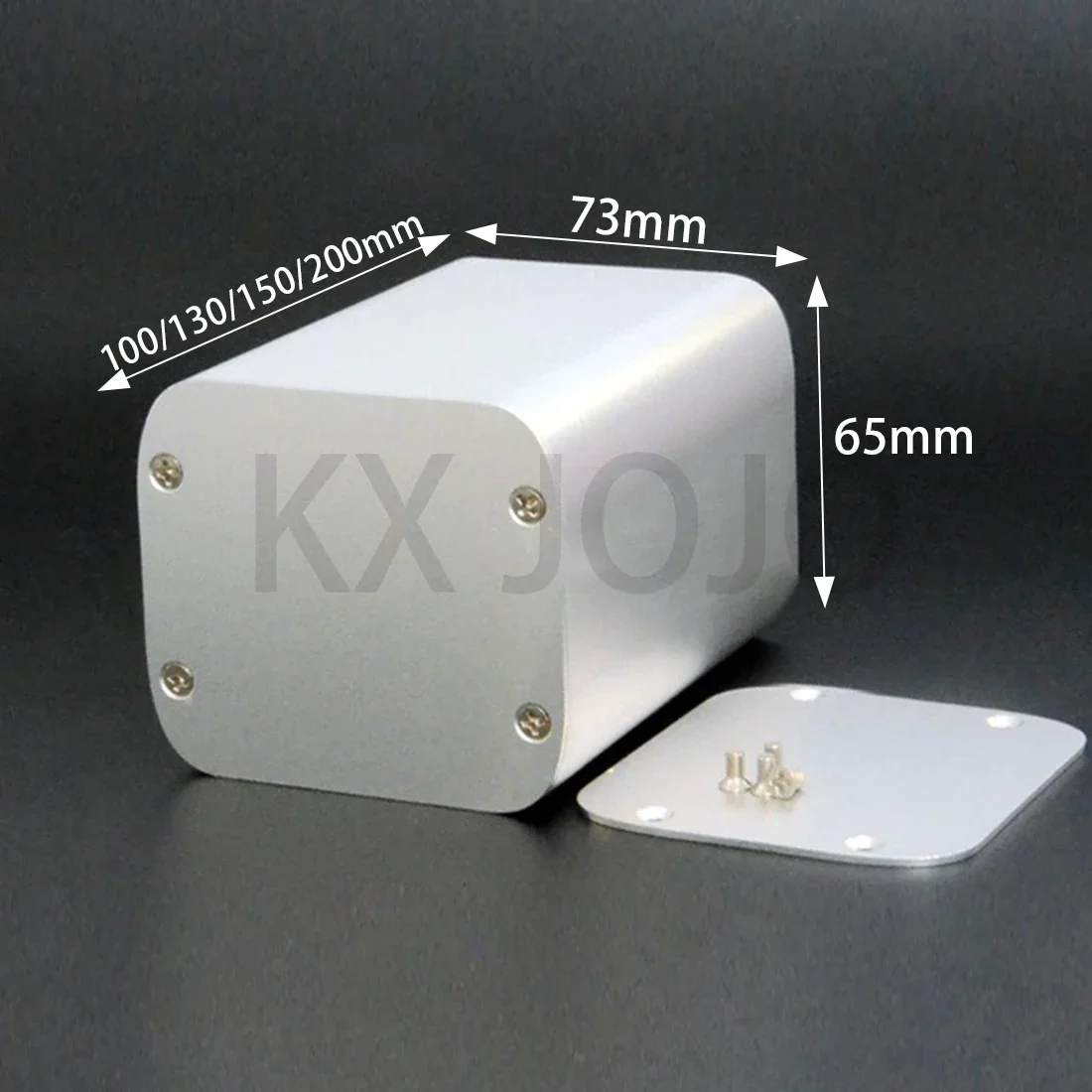 Aluminum Enclosure 73*65*100/130/150/200mm Integrated Case Silver Waterproof Box Electronic Box DIY Power Housing Instrument
Aluminum Enclosure 73*65*100/130/150/200mm Integrated Case Silver Waterproof Box Electronic Box DIY Power Housing Instrument