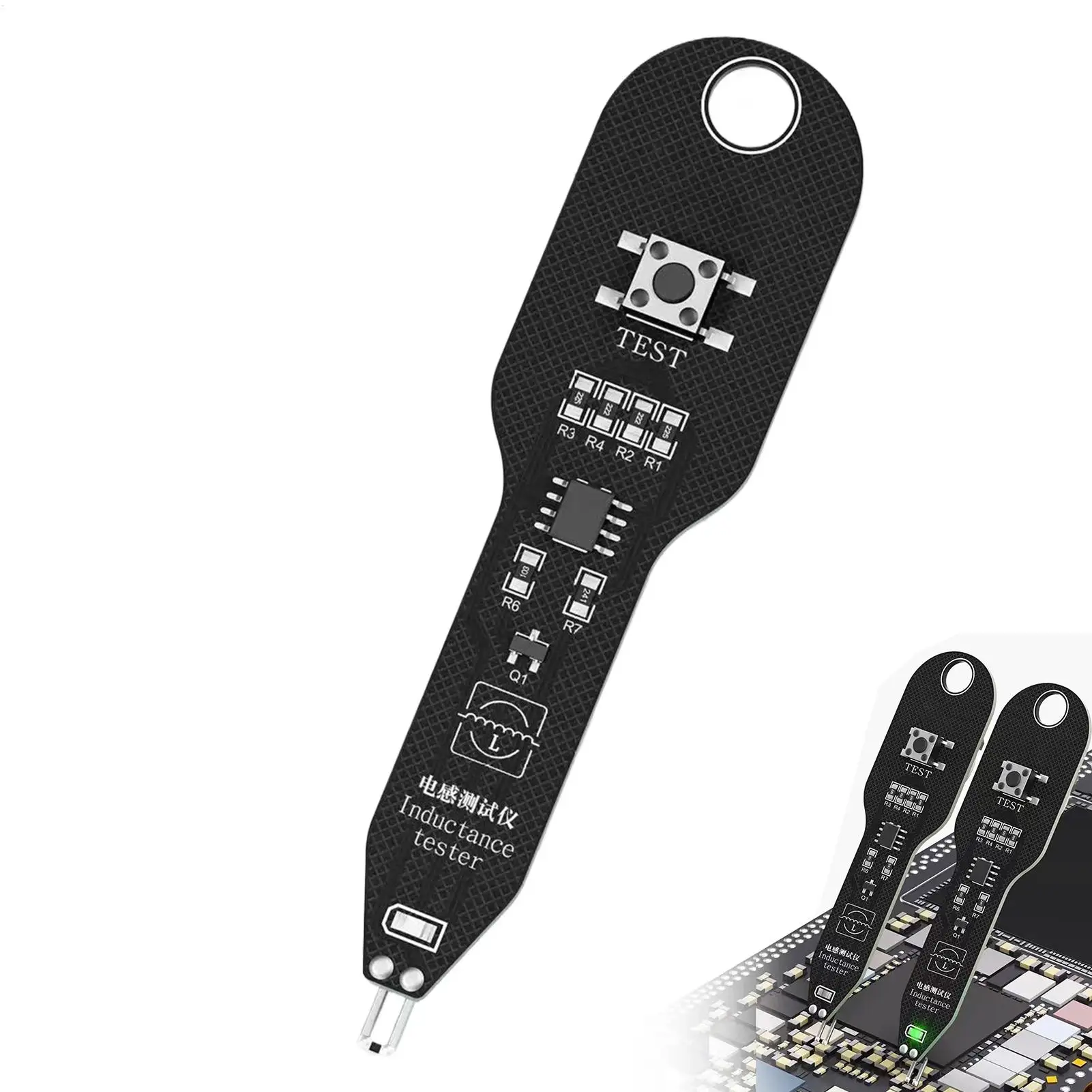 Motherboard Coil Tester Motherboard Inductance Tester Quick Fault Check Tool Precise Detector for Phone Maintenance Component
Motherboard Coil Tester Motherboard Inductance Tester Quick Fault Check Tool Precise Detector for Phone Maintenance Component