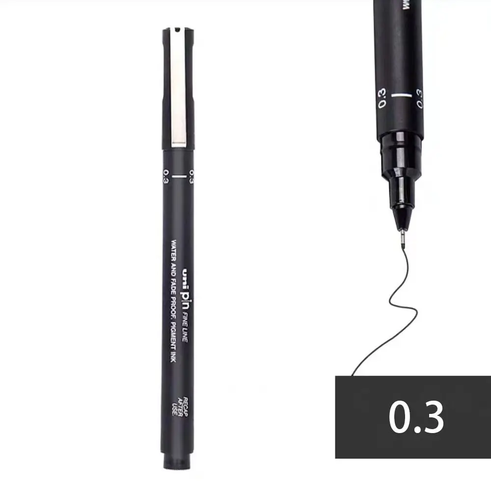 6Pcs/lot Ultra Fine Line Pin Drawing Pen Black Ink Pigment Fineliner Office School Set 005 01 02 03 05 08 Micron Art Marker
6Pcs/lot Ultra Fine Line Pin Drawing Pen Black Ink Pigment Fineliner Office School Set 005 01 02 03 05 08 Micron Art Marker