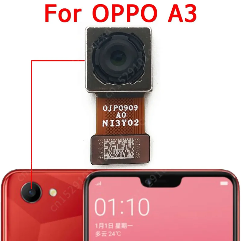 Оригинальная камера заднего вида для OPPO A3, основная большая задняя камера, модуль фотоаппарата, детали для замены
Оригинальная камера заднего вида для OPPO A3, основная большая задняя камера, модуль фотоаппарата, детали для замены