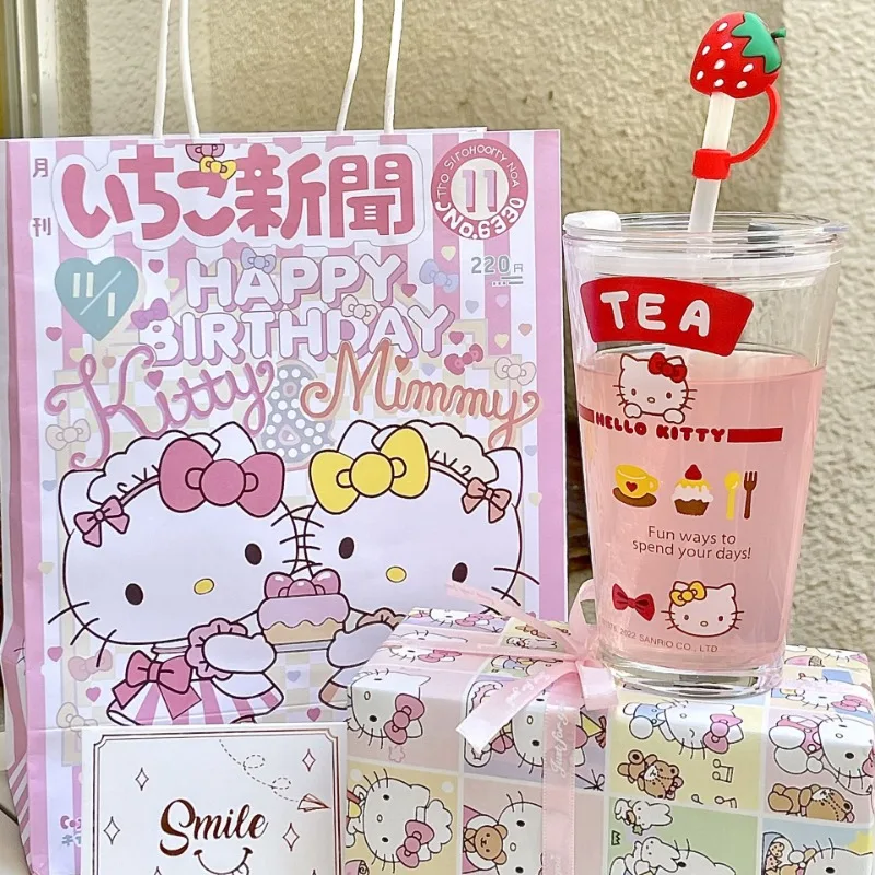 Hello Kitty Gift Set for Girls Practical Straws Glass Glasses Birthday Gifts for Best Friends Cute Ladies Accessories wholesale
Hello Kitty Gift Set for Girls Practical Straws Glass Glasses Birthday Gifts for Best Friends Cute Ladies Accessories wholesale