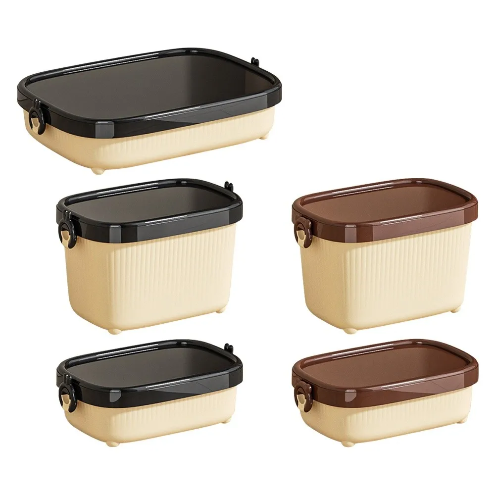 New With Lid Storage Box Plastic Multifunctional Desktop Storage Box Finishing Box Home Storage
New With Lid Storage Box Plastic Multifunctional Desktop Storage Box Finishing Box Home Storage