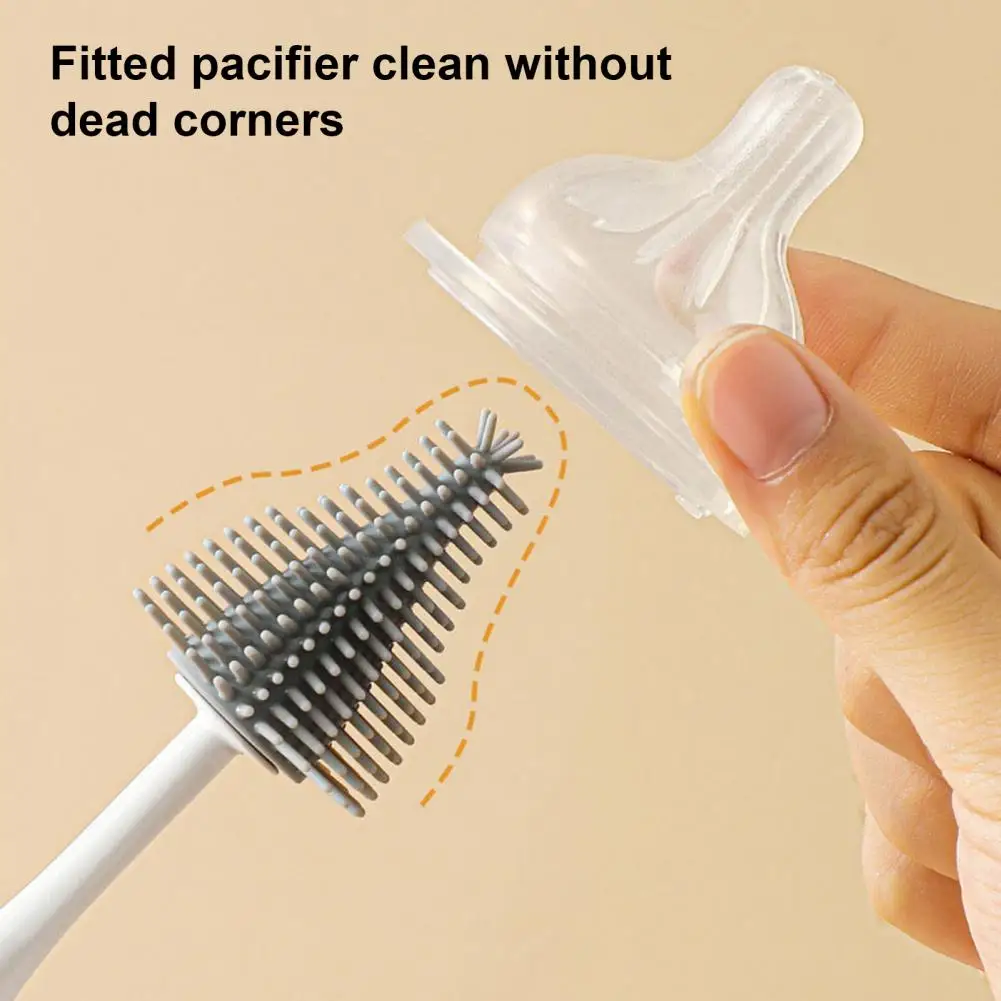 Silicone Bottle Brush Set Bpa-free Bottle Brush Silicone Bottle Cup Brush Set with Rotating 360 Degree Cleaner Long for Kitchen
Silicone Bottle Brush Set Bpa-free Bottle Brush Silicone Bottle Cup Brush Set with Rotating 360 Degree Cleaner Long for Kitchen