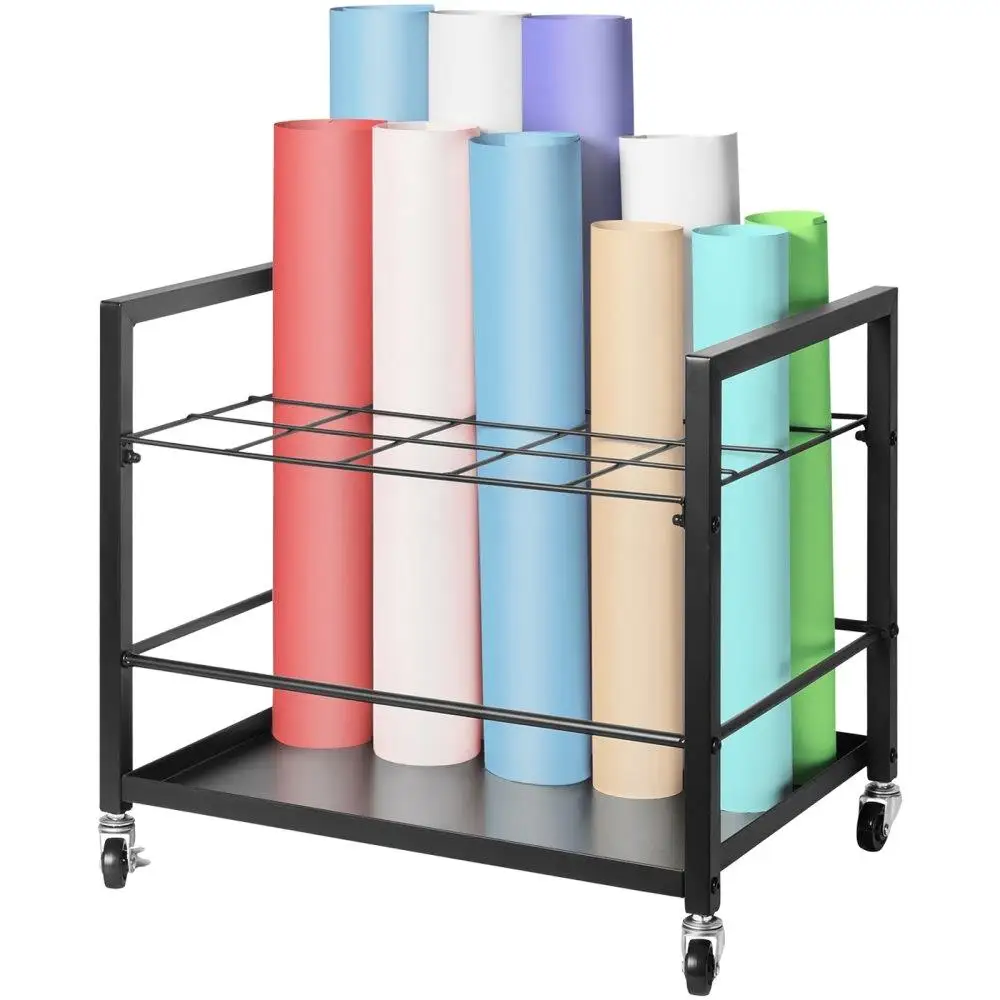 20 Slot Rolling Blueprint Storage Rack Mobile File Organizer with Wheels for office and Home Use
20 Slot Rolling Blueprint Storage Rack Mobile File Organizer with Wheels for office and Home Use