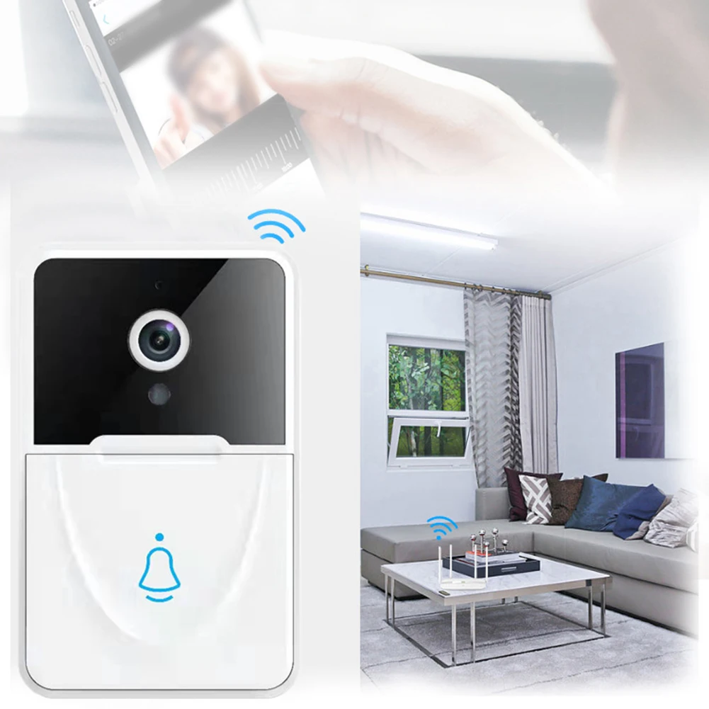 Tuyas Wi-Fi видео дверной звонок домашний Wi-Fi беспроводной дверной звонок перезаряжаемая батарея HD камера PIR обнаружение движения визуальный
Tuyas Wi-Fi видео дверной звонок домашний Wi-Fi беспроводной дверной звонок перезаряжаемая батарея HD камера PIR обнаружение движения визуальный