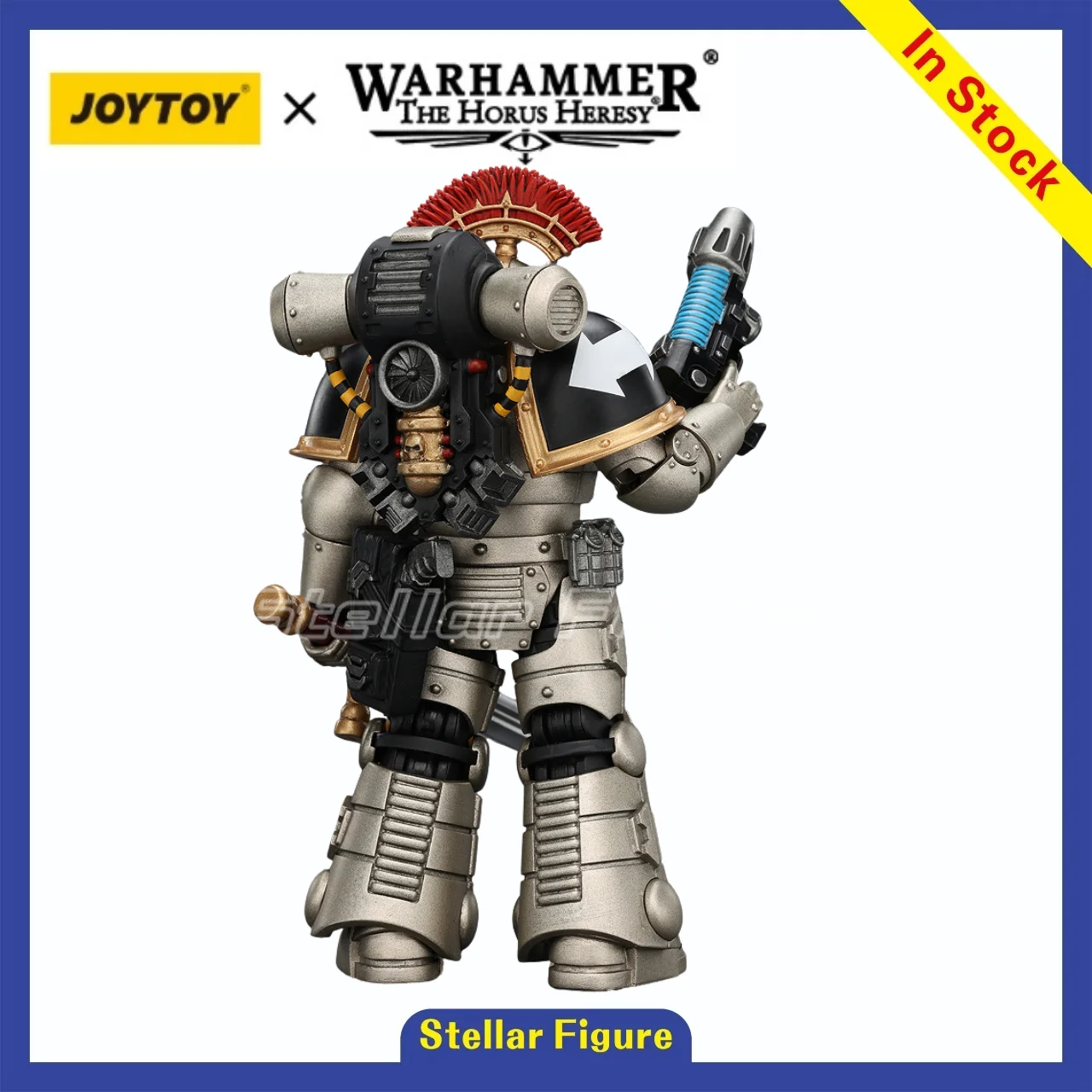 【Pre-sale】1/18 JOYTOY Warhammer 40KIron Warriors Mkll Tactical Sergeant with Power Sword Bolt Pistol and Plasma Pistol Figure
【Pre-sale】1/18 JOYTOY Warhammer 40KIron Warriors Mkll Tactical Sergeant with Power Sword Bolt Pistol and Plasma Pistol Figure