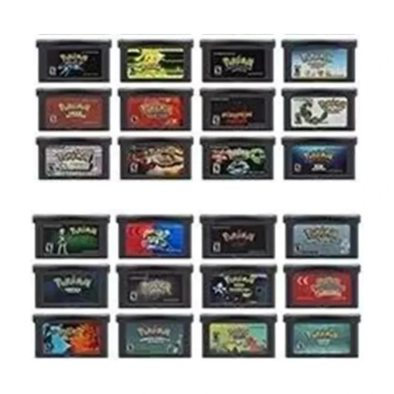 Игровая карта GBA 32-битный картридж для игровой консоли Pokemon Liquid Crystal Clover Red Chapter Moemon Rocket Moemon Touhou Puppet
Игровая карта GBA 32-битный картридж для игровой консоли Pokemon Liquid Crystal Clover Red Chapter Moemon Rocket Moemon Touhou Puppet