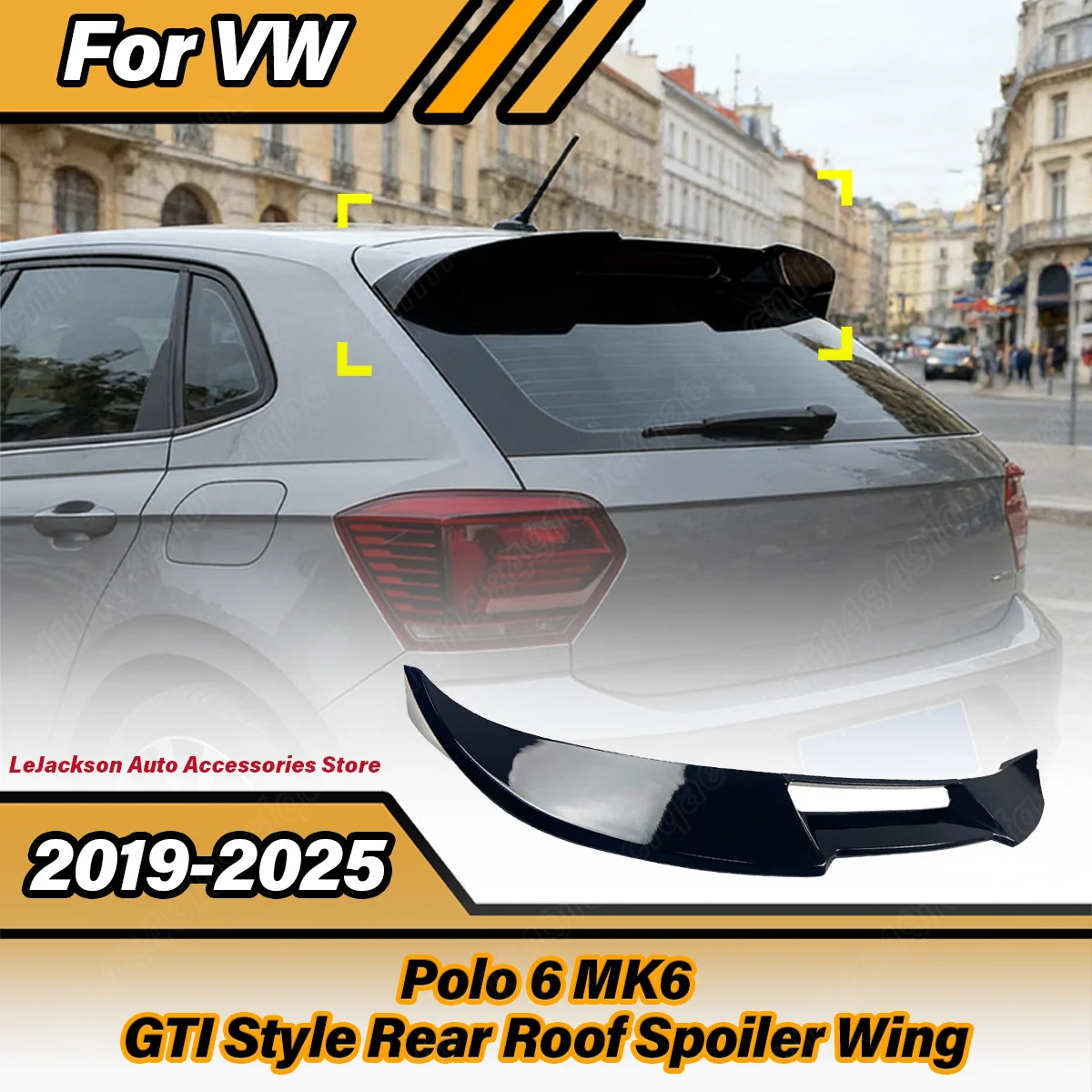 For VW Polo 6 MK6 2019 2020 2021 2022 2023 2024 2025 GTI Style Rear Roof Spoiler Wing Car Rear Splitter Body Modification Kit
For VW Polo 6 MK6 2019 2020 2021 2022 2023 2024 2025 GTI Style Rear Roof Spoiler Wing Car Rear Splitter Body Modification Kit