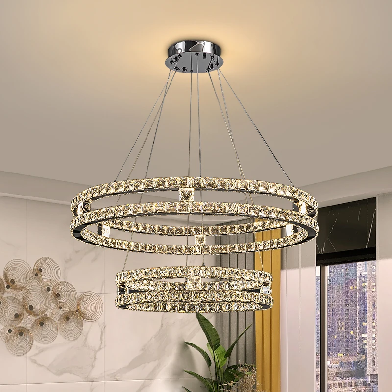 Modern Luxury K9 Crystal Living Room Chandeliers Minimalist Restaurant Bedroom Villa LED Decor Indoor Light Fixture 2023 New
Modern Luxury K9 Crystal Living Room Chandeliers Minimalist Restaurant Bedroom Villa LED Decor Indoor Light Fixture 2023 New