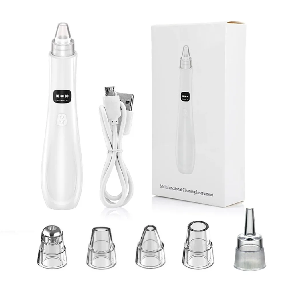 3 Suction Mode Electric Blackhead Remover Dead Skin Removal Blemish Remove Vacuum Pore Cleaner Face Cleansing Beauty Machine
3 Suction Mode Electric Blackhead Remover Dead Skin Removal Blemish Remove Vacuum Pore Cleaner Face Cleansing Beauty Machine
