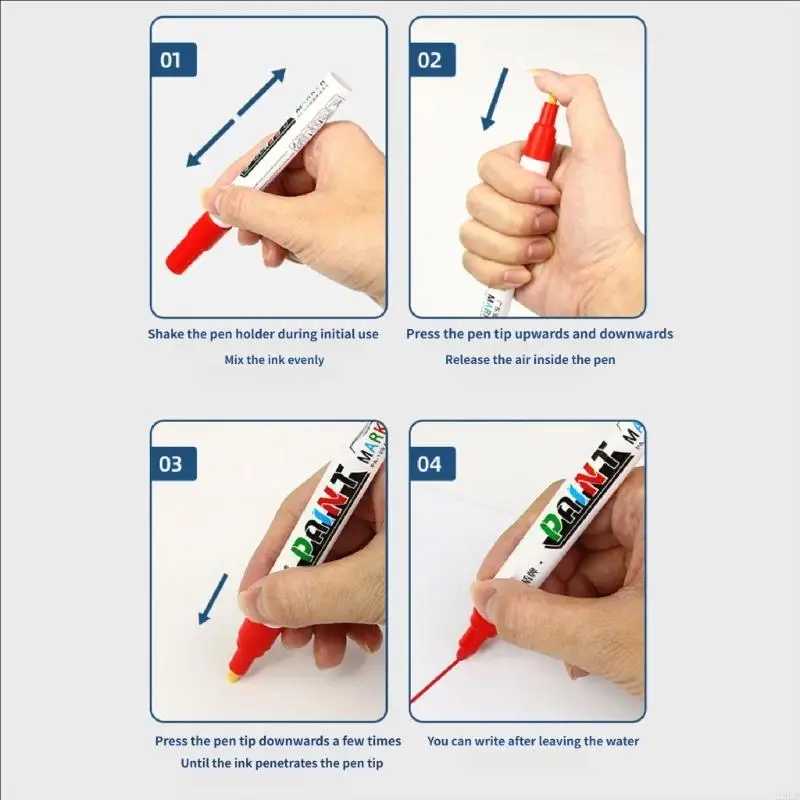 2025 New 12Pcs Industrial Paint Pens 3MM Tip Paint Markers Alcoholproof Temperature Resistant For Marking On Metal Glass
2025 New 12Pcs Industrial Paint Pens 3MM Tip Paint Markers Alcoholproof Temperature Resistant For Marking On Metal Glass