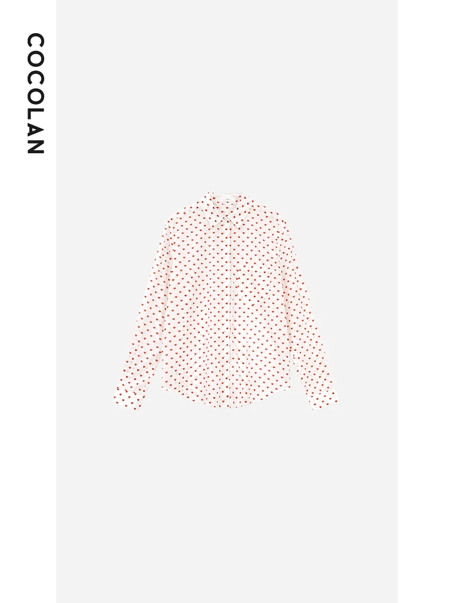 Хлопковая рубашка Sweet Heart с длинным рукавом, повседневная, дышащая, удобная, женская, весенняя новинка Q6CS2077, однотонная
Хлопковая рубашка Sweet Heart с длинным рукавом, повседневная, дышащая, удобная, женская, весенняя новинка Q6CS2077, однотонная