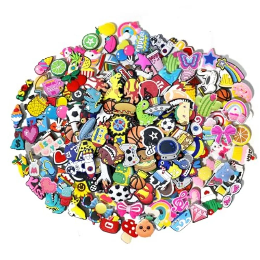 CXPHT,,Pcs Random PVC Shoe Charms, Garden Shoes Cute Shoe Charms Decoration with Different Designs Shape for Girls, Boys and Ad
CXPHT,,Pcs Random PVC Shoe Charms, Garden Shoes Cute Shoe Charms Decoration with Different Designs Shape for Girls, Boys and Ad