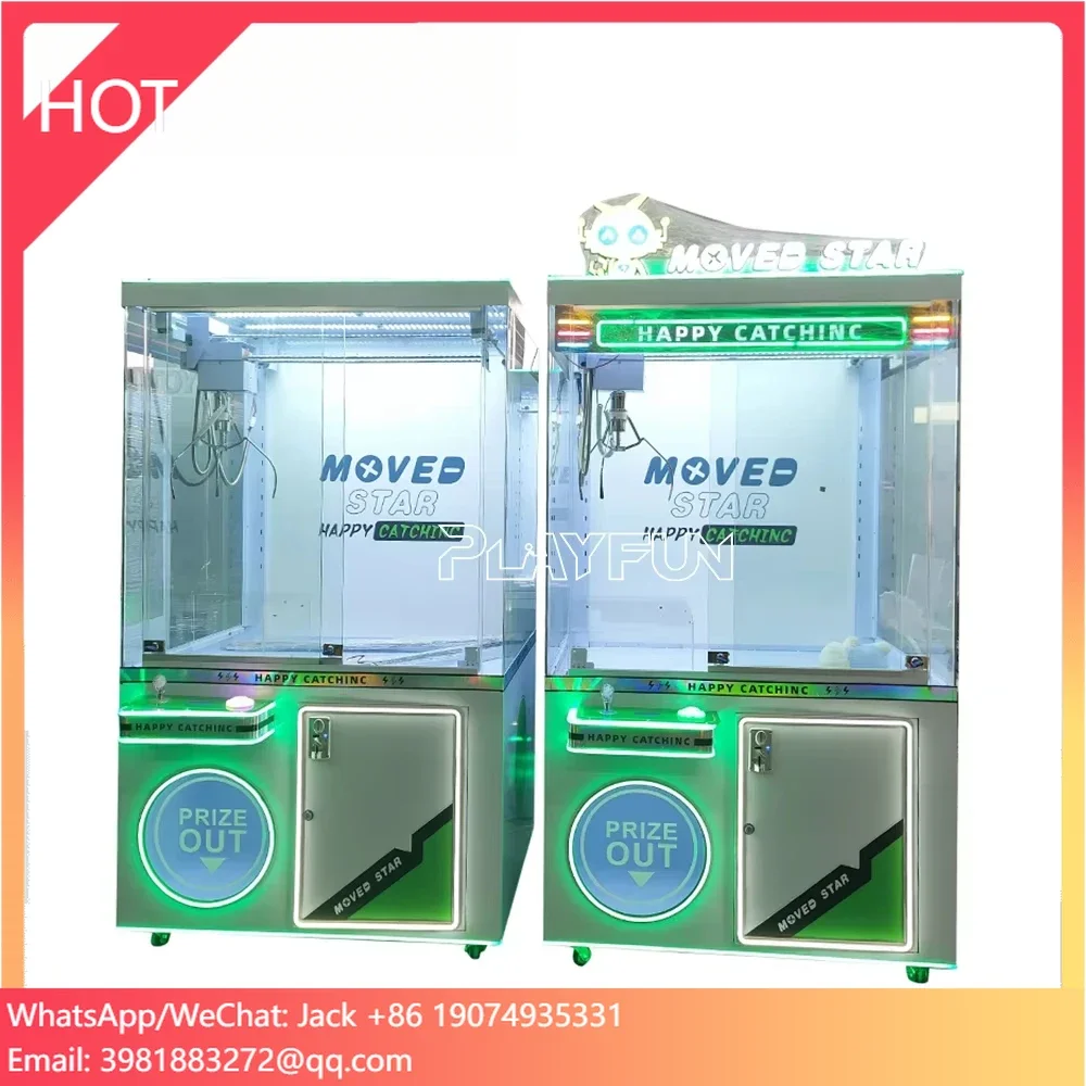 Playfun Factory Новый дизайн Big Moved Star Crane Game 30 см игрушечный кран с когтями футбольный подарок игровой автомат на продажу
Playfun Factory Новый дизайн Big Moved Star Crane Game 30 см игрушечный кран с когтями футбольный подарок игровой автомат на продажу