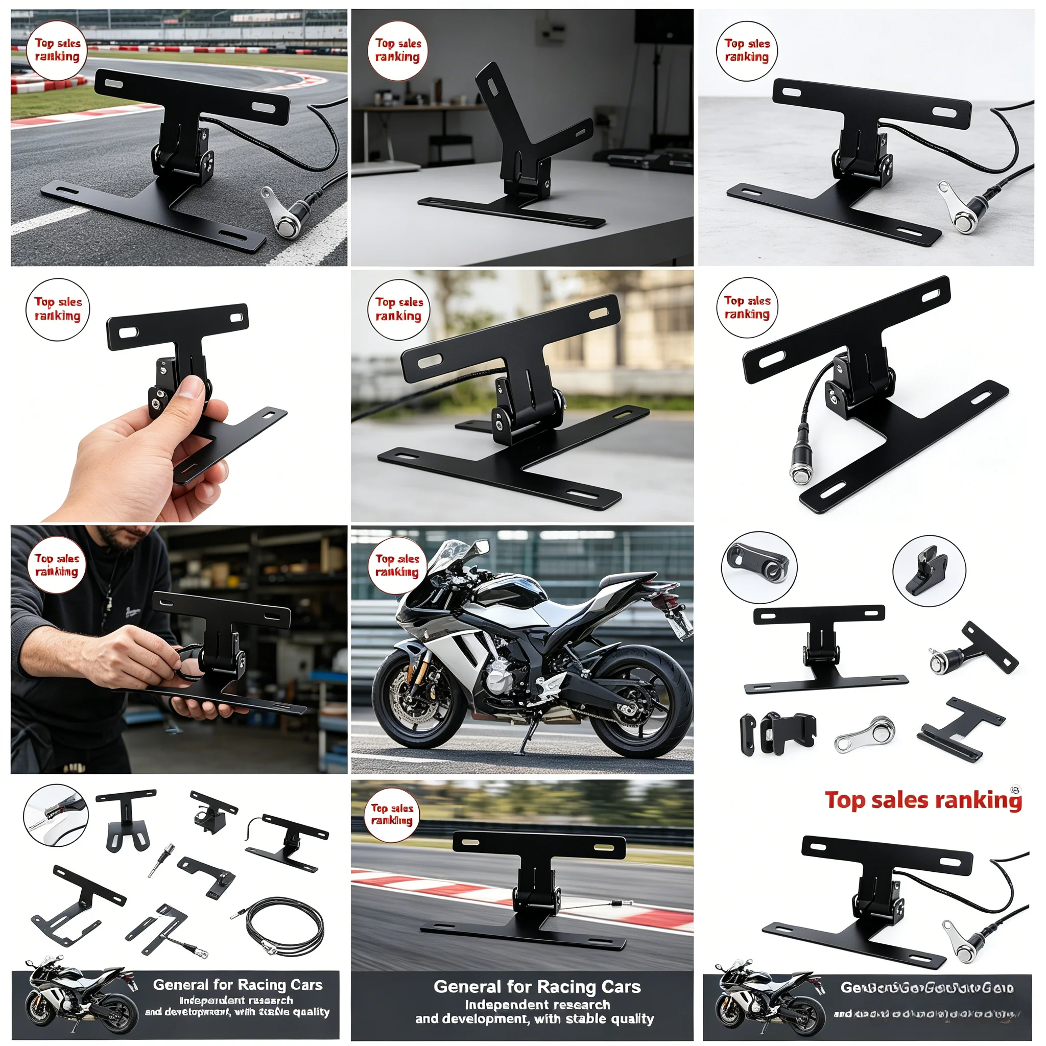 Track-optimized Reinforced Bracket,One-Button Operation Design, 2026 New Motorcycle Holder For CFMOTO 450SR 675SR-R NK
Track-optimized Reinforced Bracket,One-Button Operation Design, 2026 New Motorcycle Holder For CFMOTO 450SR 675SR-R NK