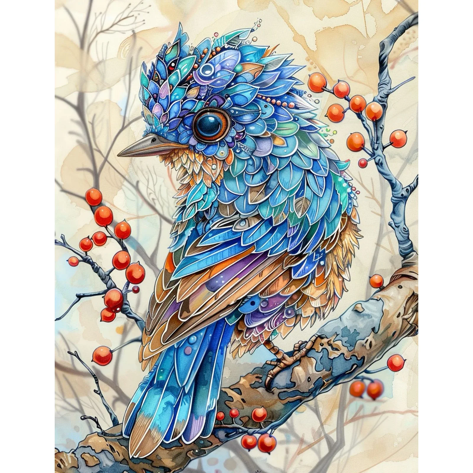 1 шт. 5D алмазная живопись, круглый горный хрусталь птица полный горный хрусталь DIY алмазная живопись, декоративная живопись 15,75*19,6 дюйма
1 шт. 5D алмазная живопись, круглый горный хрусталь птица полный горный хрусталь DIY алмазная живопись, декоративная живопись 15,75*19,6 дюйма