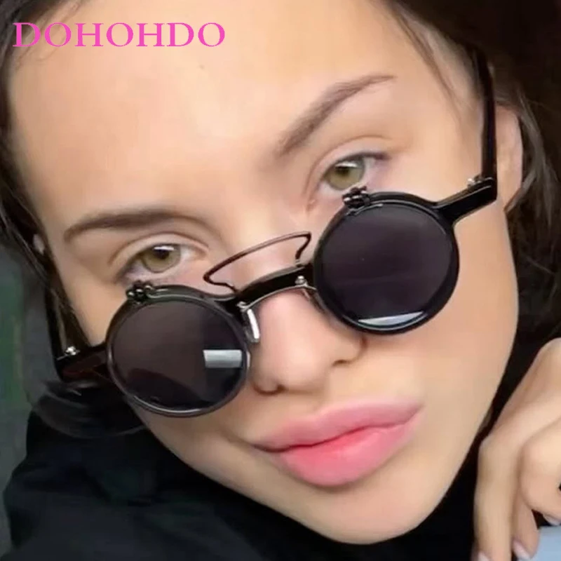 Trendy Personlity Punk Rice Nail Small Round Frame Women Sunglasses Luxury Brand Men Sunglass Summer Travel Drive Eyewear UV400
Trendy Personlity Punk Rice Nail Small Round Frame Women Sunglasses Luxury Brand Men Sunglass Summer Travel Drive Eyewear UV400