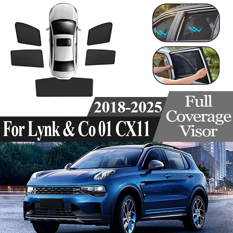 Car Coverage Sunshade For Lynk & Co 01 CX11 2018~2024 Magnetic Window Visor Breathable Sunblocking Curtain Privacy Protection
Car Coverage Sunshade For Lynk & Co 01 CX11 2018~2024 Magnetic Window Visor Breathable Sunblocking Curtain Privacy Protection
