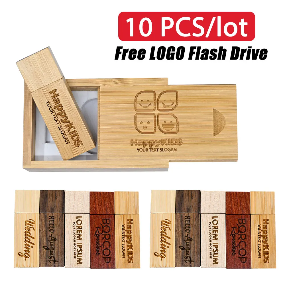10pcs/lot Custom Free Logo Wood Pen Drive Usb 4gb 8gb 128gb Flash Drive 2.0 Memory Stick Pendrive 64GB 16GB 32GB Wedding Gift
10pcs/lot Custom Free Logo Wood Pen Drive Usb 4gb 8gb 128gb Flash Drive 2.0 Memory Stick Pendrive 64GB 16GB 32GB Wedding Gift
