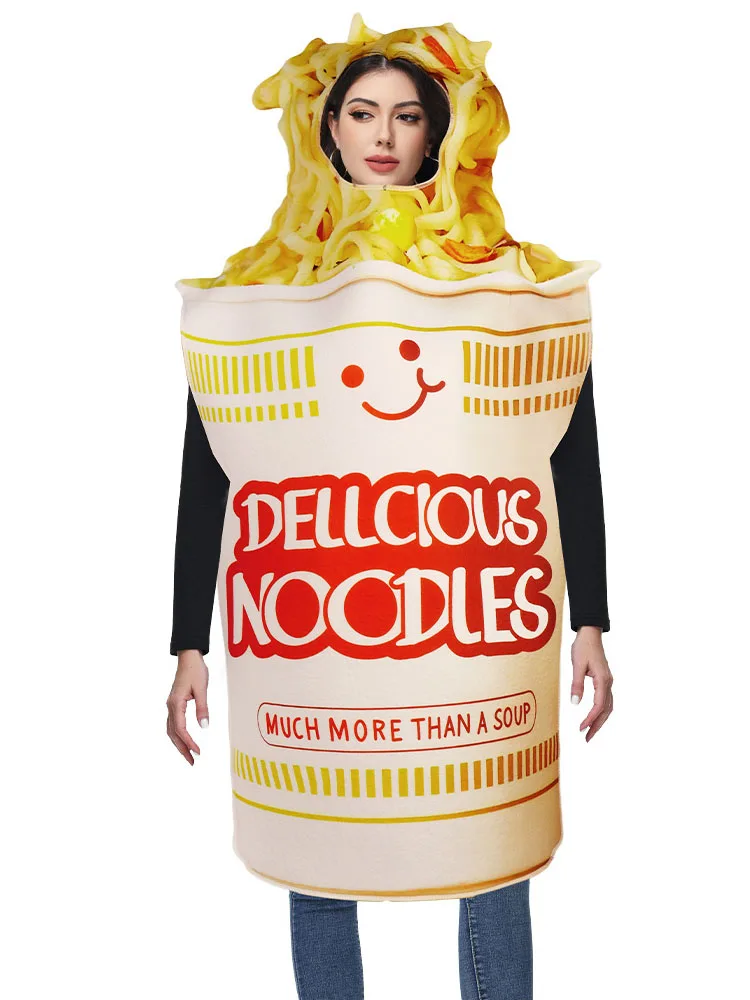Костюм для взрослых на Хэллоуин: Забавный наряд в виде лапши быстрого приготовления для выступлений и мероприятий, удобный костюм-лапша
Костюм для взрослых на Хэллоуин: Забавный наряд в виде лапши быстрого приготовления для выступлений и мероприятий, удобный костюм-лапша
