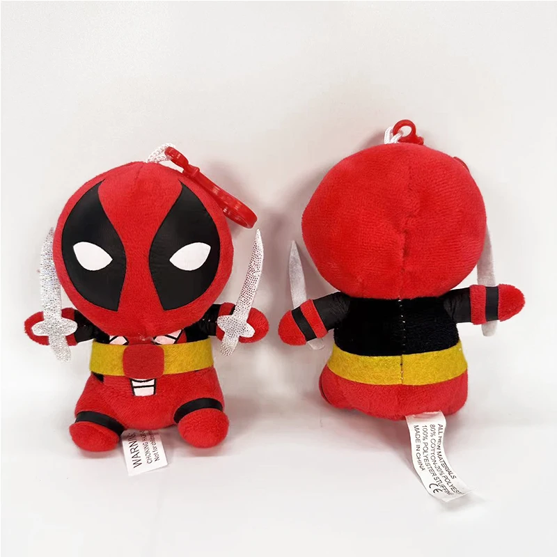 Disney Cute Doll Plush Movie Figures Deadpool Q Version Fashion Backpack Keychain Couple Bag Keyring Pendant Birthday Gifts
Disney Cute Doll Plush Movie Figures Deadpool Q Version Fashion Backpack Keychain Couple Bag Keyring Pendant Birthday Gifts