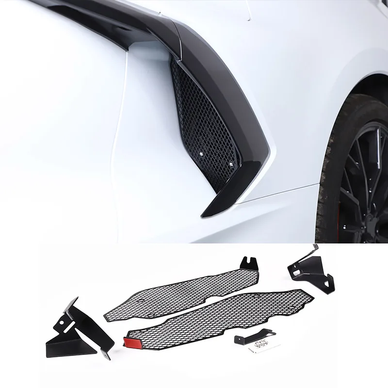 For Chevrolet Corvette C8 2020-2026 stainless steel Side Intake Mesh Grille Insert Radiator Insert Intake Guards Accessory
For Chevrolet Corvette C8 2020-2026 stainless steel Side Intake Mesh Grille Insert Radiator Insert Intake Guards Accessory