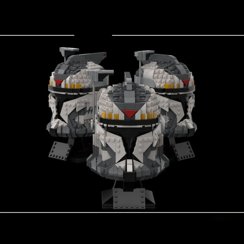897 шт. MOC научно-фантастический фильм (ЗВЕЗДЫЙ БАТЛ) командир клонов фазы волка 1 шлем серии блоки модель фестиваль детский подарок
897 шт. MOC научно-фантастический фильм (ЗВЕЗДЫЙ БАТЛ) командир клонов фазы волка 1 шлем серии блоки модель фестиваль детский подарок