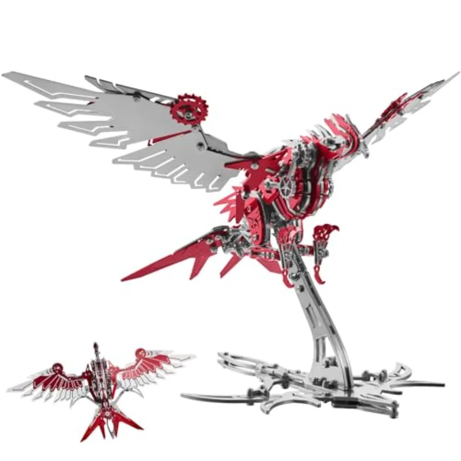 Eagle 3D Metal Model Kits for Adults and Teens, 3D Metal Puzzles, Mechanical Assembly Models, Collectible Mechanical Engineerin
Eagle 3D Metal Model Kits for Adults and Teens, 3D Metal Puzzles, Mechanical Assembly Models, Collectible Mechanical Engineerin