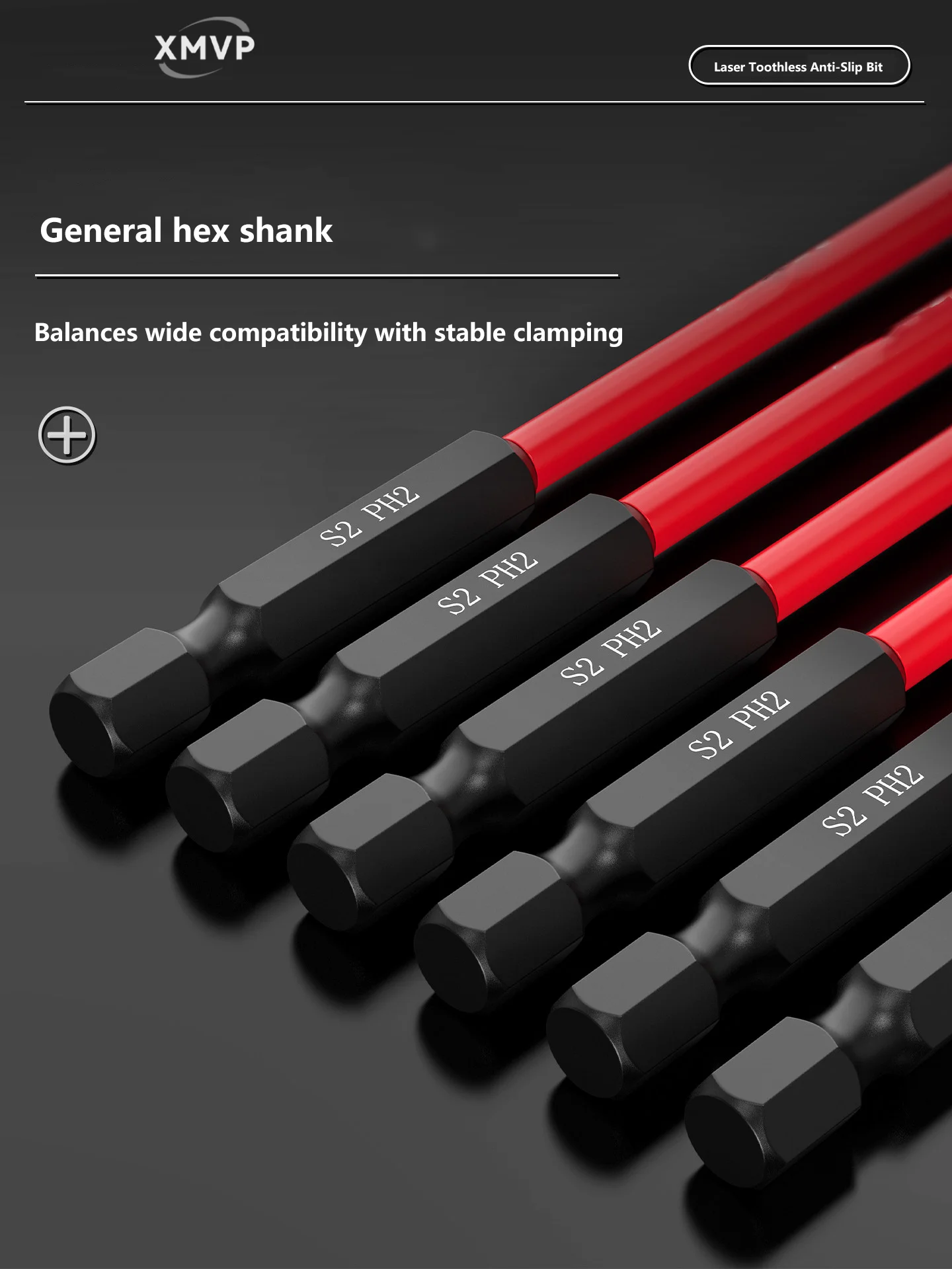 New laser anti-slip tip, impact-resistant cross, strong magnetic S2 electric screwdriver, pneumatic air chuck tip head
New laser anti-slip tip, impact-resistant cross, strong magnetic S2 electric screwdriver, pneumatic air chuck tip head