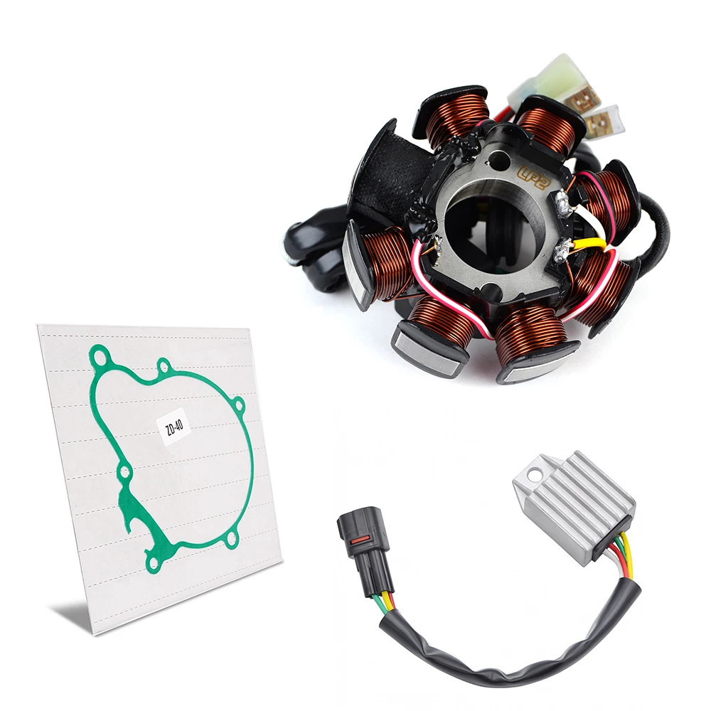 Rectifier Regulator Stator Coil Gasket for K-TM 250 300 XC XC-W EXC EXC-E Six Days 2009-2016 Factory Edition 250 Freeride 250R
Rectifier Regulator Stator Coil Gasket for K-TM 250 300 XC XC-W EXC EXC-E Six Days 2009-2016 Factory Edition 250 Freeride 250R