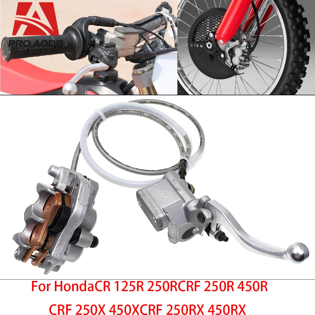 high quality Front Rear Hydraulic Disc Brake Complete Assembly Fit Honda CR CRF CRFX 125 250 450 Offroad Dirt Pit Bike Parts
high quality Front Rear Hydraulic Disc Brake Complete Assembly Fit Honda CR CRF CRFX 125 250 450 Offroad Dirt Pit Bike Parts