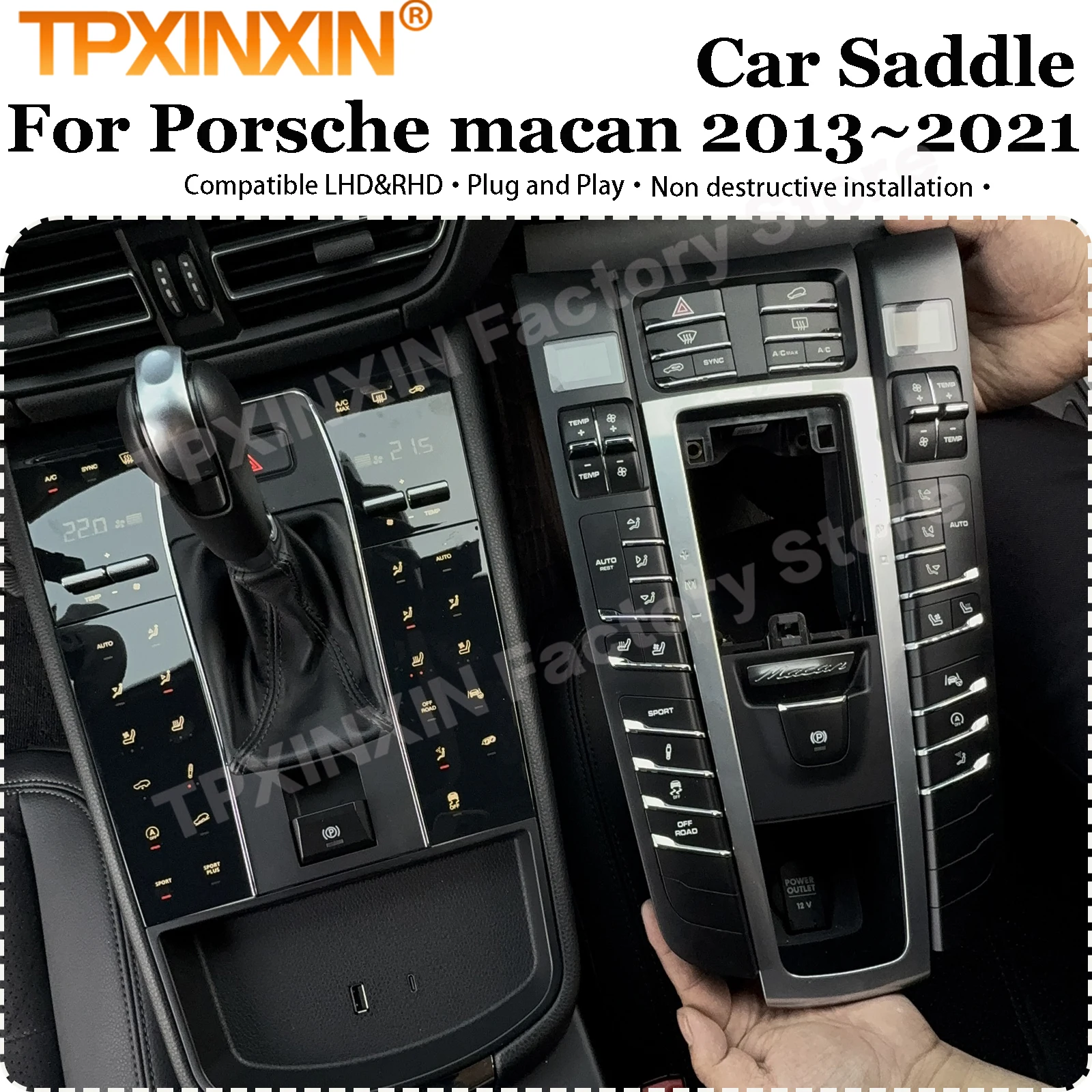 Автомобильное седло для Porsche Macan 2013 ~ 2021 г., оригинальное обновление автомобиля 2024, полносенсорная панель центрального управления кондиционером
Автомобильное седло для Porsche Macan 2013 ~ 2021 г., оригинальное обновление автомобиля 2024, полносенсорная панель центрального управления кондиционером