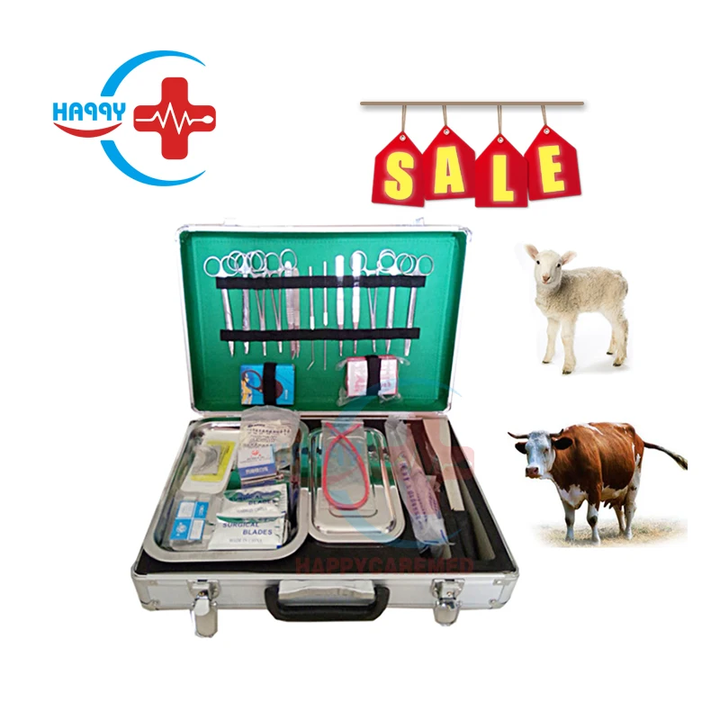 HC-R063 Veterinary Surgical Instrument Kit Medical Operation Instruments Veterinary Surgery Instruments For Large Animals
HC-R063 Veterinary Surgical Instrument Kit Medical Operation Instruments Veterinary Surgery Instruments For Large Animals